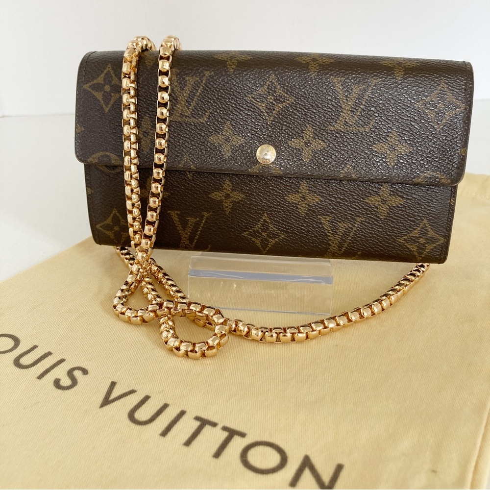 LOUIS VUITTON Long Porte Monnaie Monogram Wallet Vintage - Picture 14 of 16